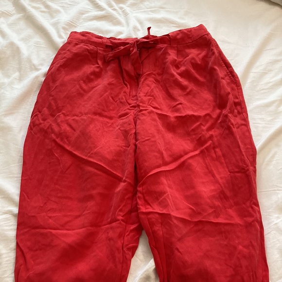 🚨Deal Alert 🚨 Frank & Oak Trousers Sz 12 Rorange ADORABLE - Picture 3 of 5